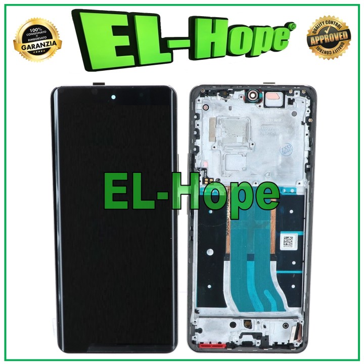 Écran OLED LCD + cadre pour Xiaomi Realme 12 Pro RMX3842 tactile or