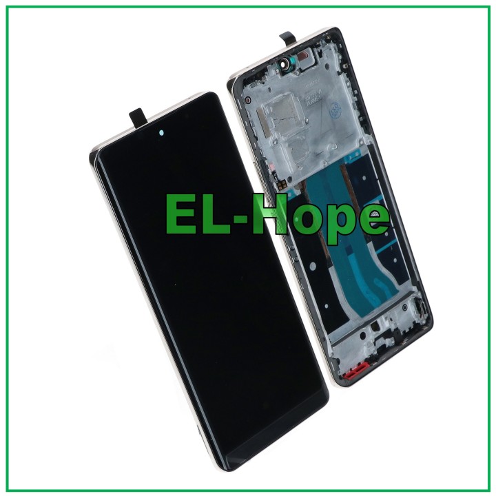 Écran OLED LCD + cadre pour Xiaomi Realme 12 Pro RMX3842 tactile or