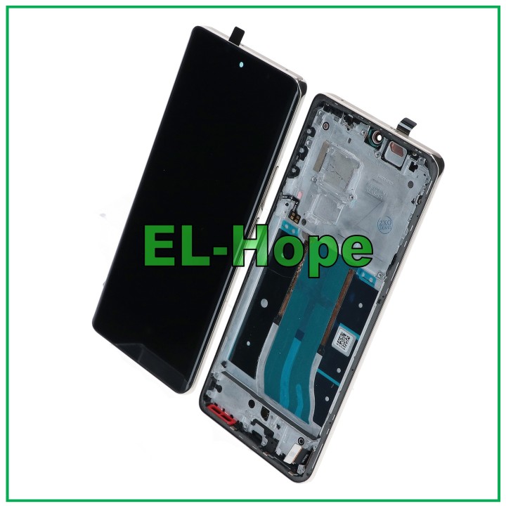 Écran OLED LCD + cadre pour OPPO REALME 12 PRO PLUS RMX3840 tactile or