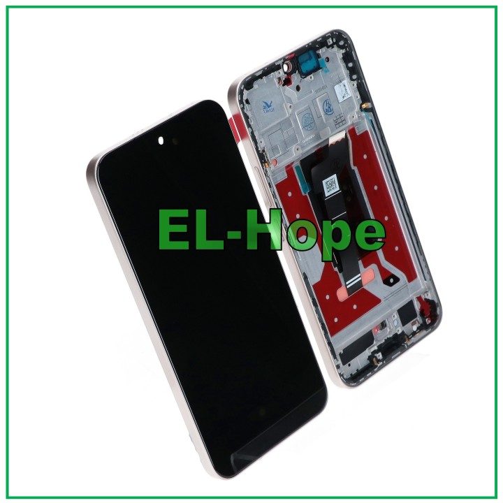 Écran OLED LCD pour Honor 400 5G DNY-NX9, e'cran tactile en verre et cadre dore'