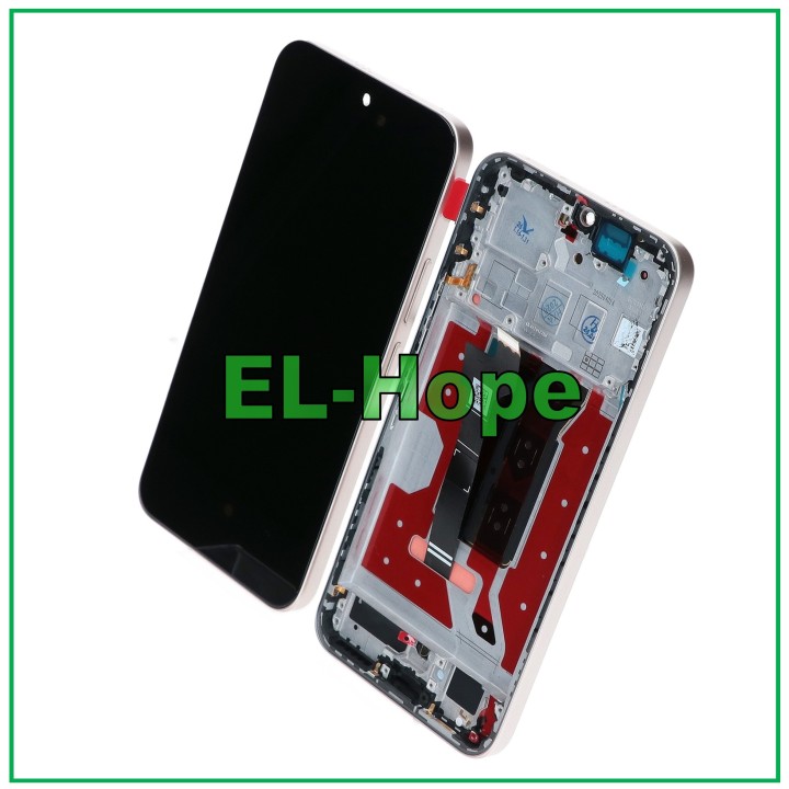 Écran OLED LCD pour Honor 400 5G DNY-NX9, e'cran tactile en verre et cadre dore'