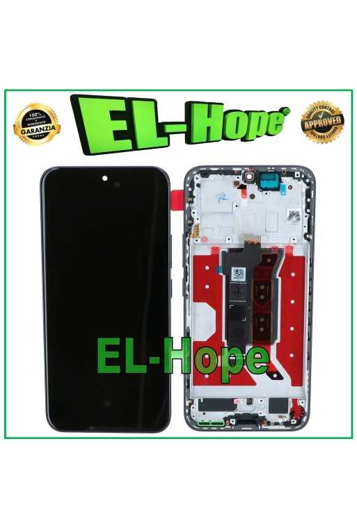 Écran OLED LCD pour Honor 400 5G DNY-NX9, e'cran tactile en verre + cadre noir