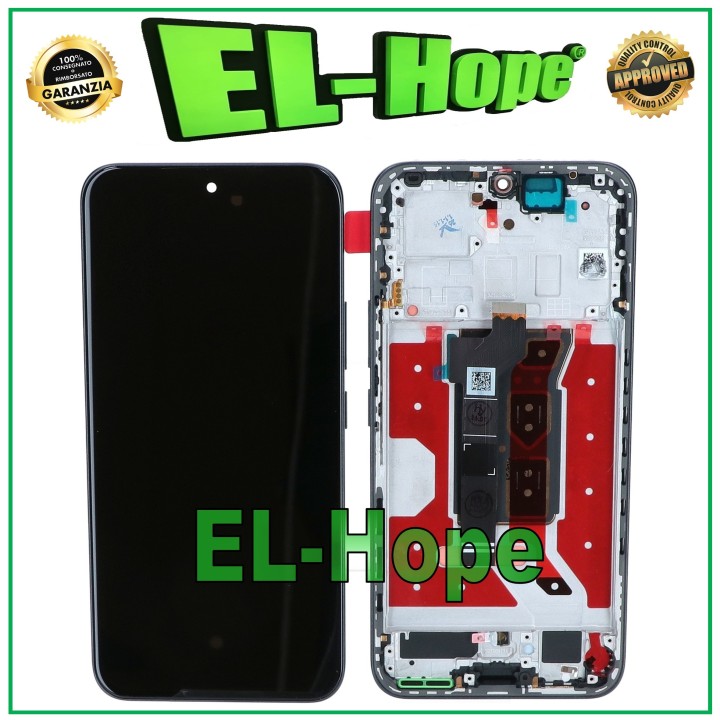 Écran OLED LCD pour Honor 400 5G DNY-NX9, e'cran tactile en verre + cadre noir