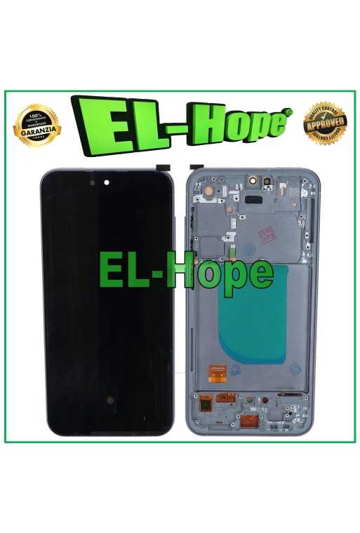 Écran tactile OLED LCD pour Samsung Galaxy S23 FE 5G 2023 SM-S711 + cadre noir