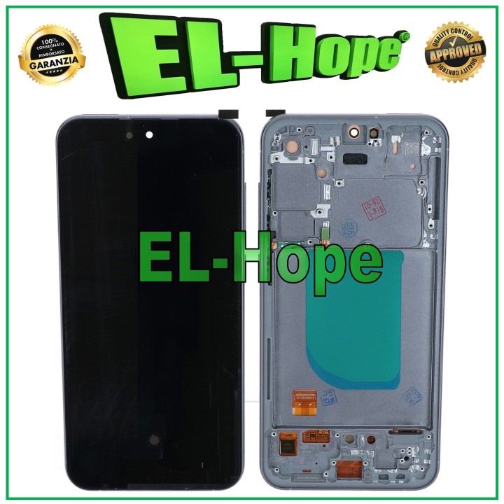 Écran tactile OLED LCD pour Samsung Galaxy S23 FE 5G 2023 SM-S711 + cadre noir