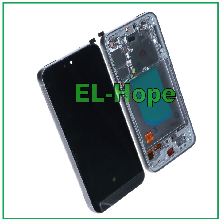 Écran tactile OLED LCD pour Samsung Galaxy S23 FE 5G 2023 SM-S711 + cadre noir