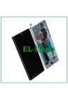 Écran tactile OLED LCD pour Samsung Galaxy S21 Ultra SM-G998, verre + cadre blanc