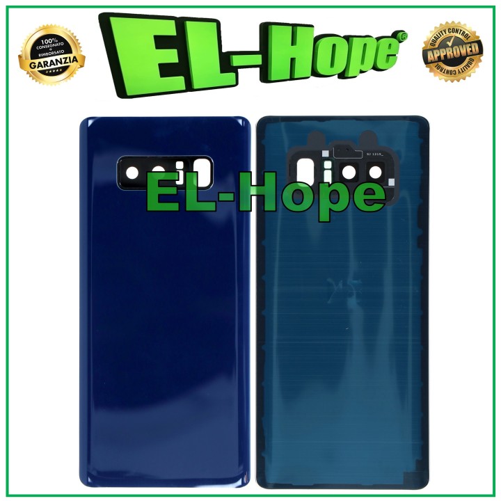 Cache-batterie arrie're pour Samsung Galaxy Note 8 SM-N950 Bleu