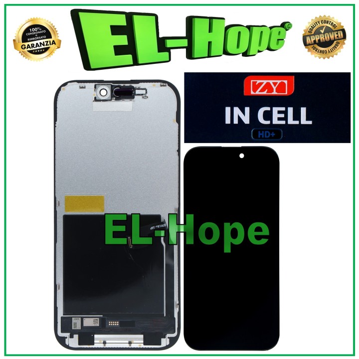 Écran LCD ZY HD+ INCELL pour Apple iPhone 16 Pro a' e'cran tactile