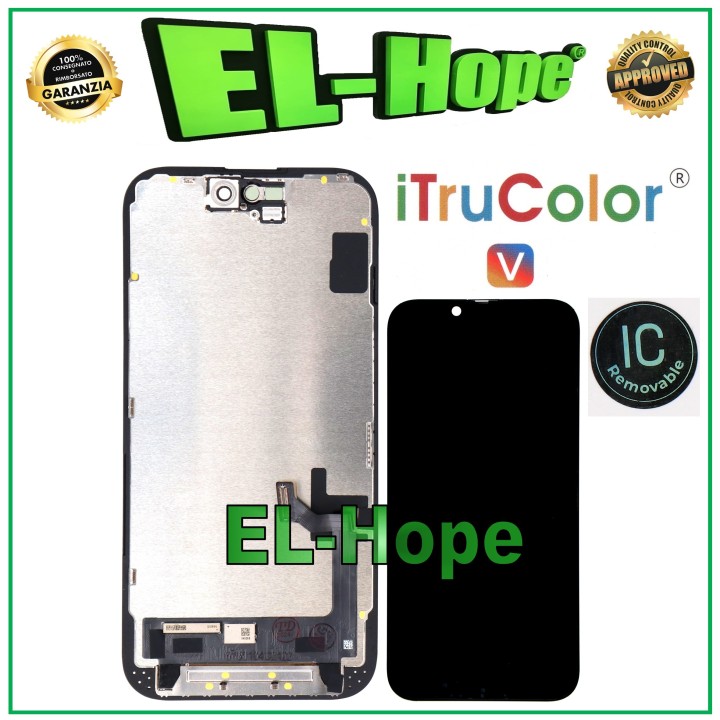 Écran LCD iTruColor HD INCELL pour Apple iPhone 16E, e'cran tactile en verre
