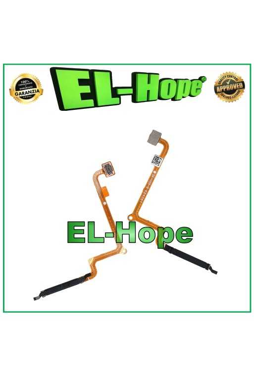 Cle' plate a' empreintes digitales pour Xiaomi Poco C75 2410FPCC5G noire