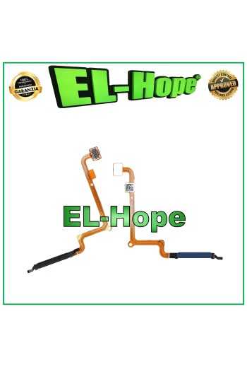 Cle' plate a' empreinte digitale pour Xiaomi Poco C75 2410FPCC5G bleue