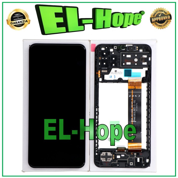 Écran LCD tactile d origine avec cadre pour Samsung A13 4G 2022 SM-A137 F GH82-29227A