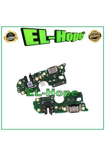 Connecteur de station de charge pour OPPO A38 4G CPH2579 / A18 CPH2591, prise microphone