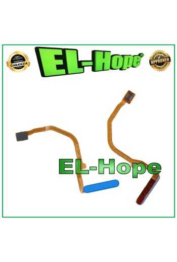 Cle' plate a' empreintes digitales Samsung Galaxy A17 4G SM-A175 bleue