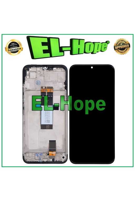 Écran LCD + cadre pour Xiaomi Poco C85 4G tactile (version grand format plat).