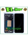 Écran tactile LCD d origine pour Samsung S24 FE 2024 SM-S721, cadre noir GH82-35848A