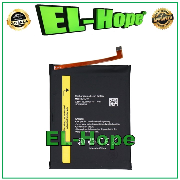 Batterie DK015 pour Blackview A80 3,85 V 4200 mAh, e'quivalente a' l originale