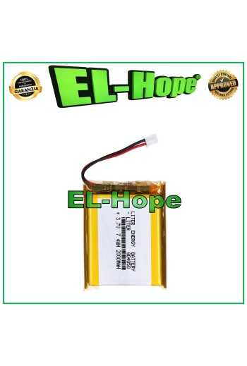 Connecteur de batterie universel de remplacement DIY 804050, 2P-PH, pas de 2 mm