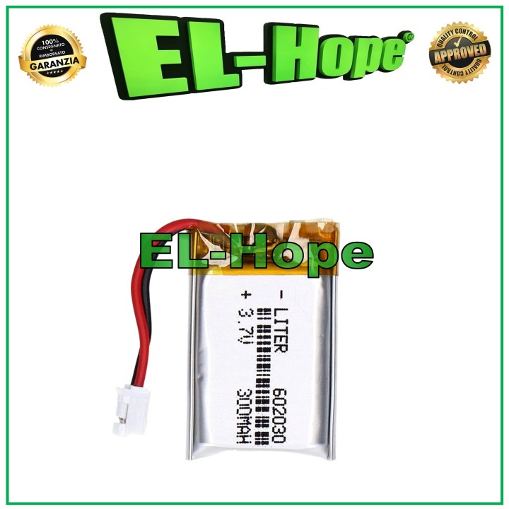 Connecteur de batterie universel de remplacement DIY 602030, 2P-PH, pas de 2 mm
