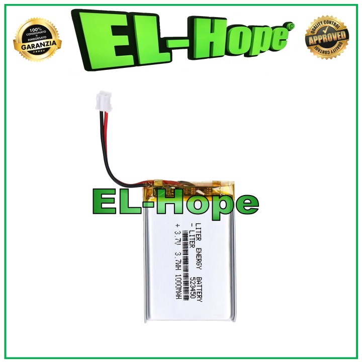 Connecteur de batterie universel de remplacement DIY 523450, 2P-PH, pas de 2 mm