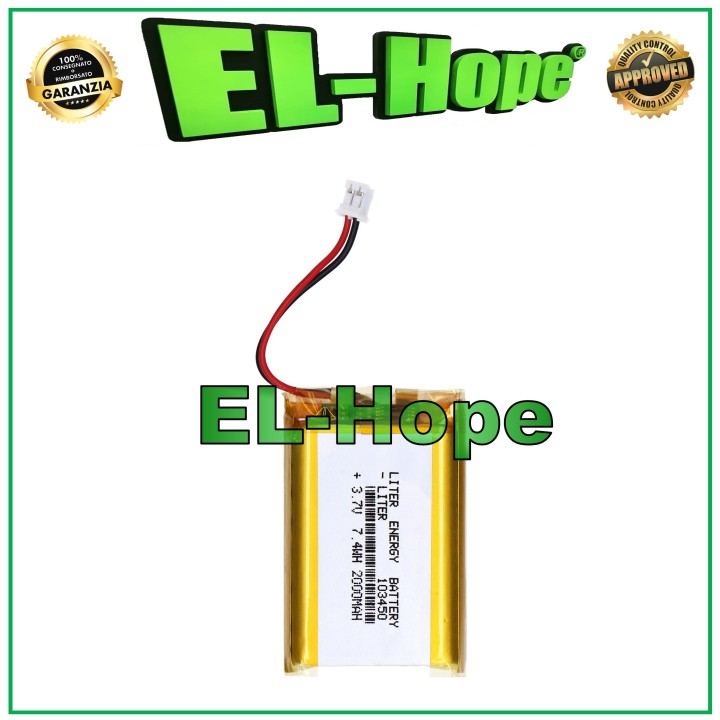 Connecteur de batterie universel de remplacement DIY 103450, 2P-PH, pas de 2 mm