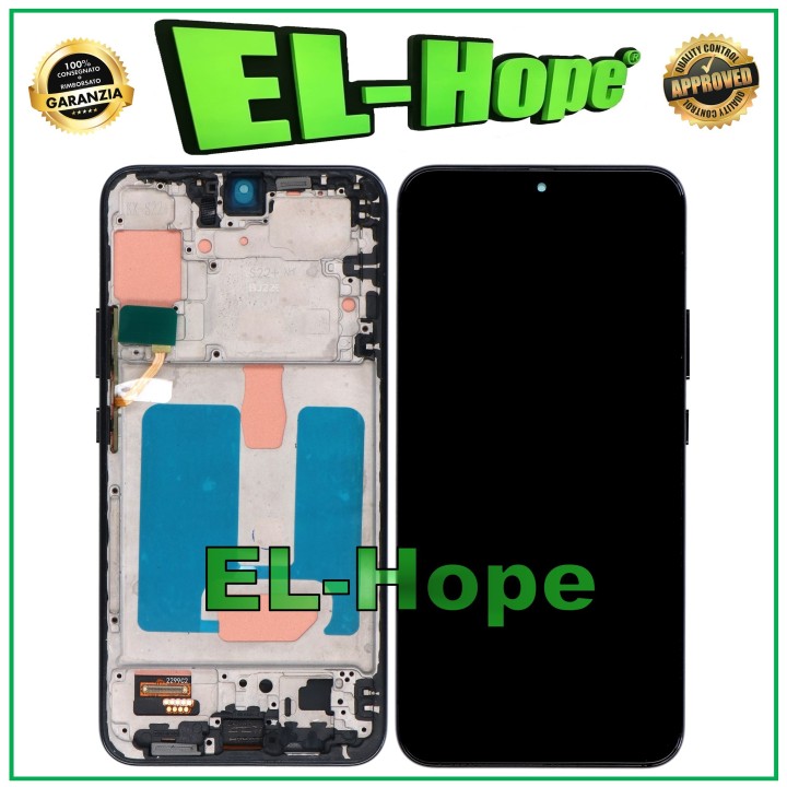 Écran LCD TFT a' cadre pour Samsung Galaxy S22 Plus SM-S906, tactile, noir