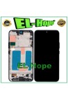 Écran LCD TFT a' cadre pour Samsung Galaxy S22 Plus SM-S906, tactile, noir
