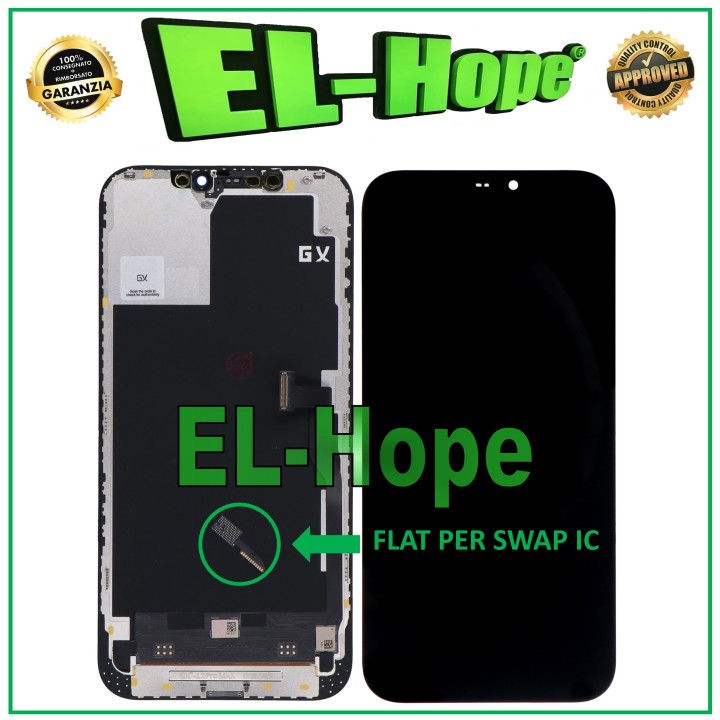 Écran OLED LCD souple pour Apple iPhone 12 Pro Max Touch Glass GX Original