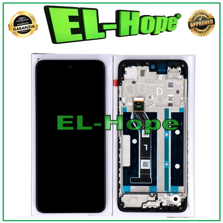 ÉCRAN TACTILE + SERVICE DE CADRE De ORIGINE MOTOROLA MOTO G17 POWER XT2623 XT2623-4