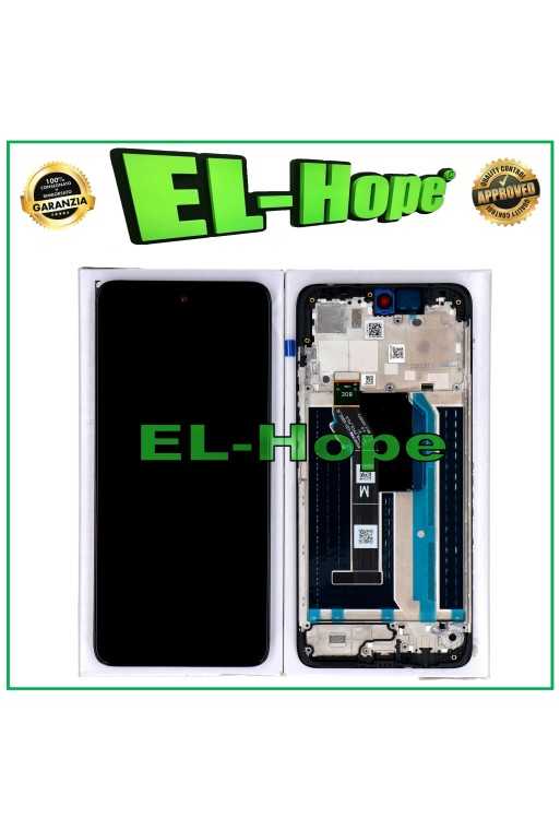 ÉCRAN LCD TACTILE + CADRE DE SERVICE De ORIGINE MOTOROLA MOTO G57 POWER XT2537-5