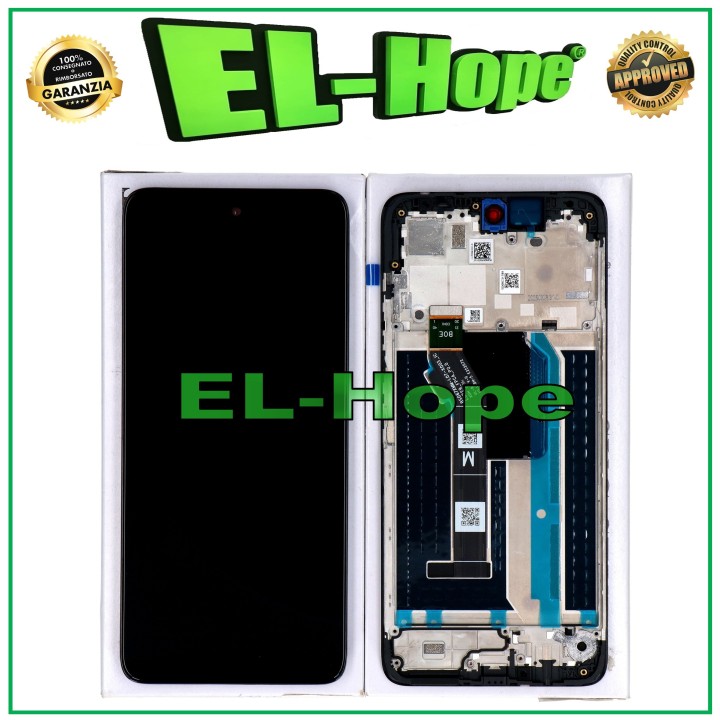 ÉCRAN LCD TACTILE + CADRE DE SERVICE De ORIGINE MOTOROLA MOTO G57 POWER XT2537-5