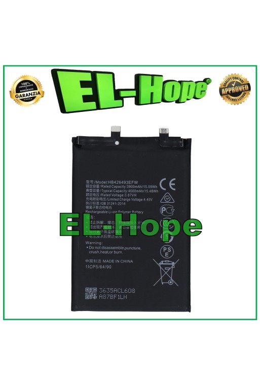 BATTERIE HB426493EFW POUR HONOR 50 SE JLH-AN00 /Nova 9 SE /Nova 10 ÉGAL ORIGINAL