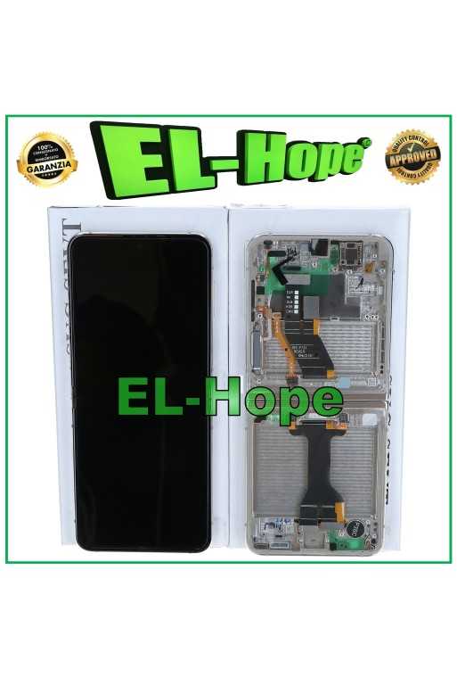 Écran tactile LCD d origine pour Samsung Z Flip 5 cre'me GH82-31827A