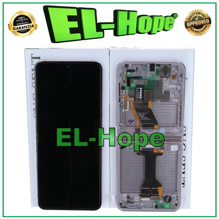 SERVICE D ÉCRAN TACTILE D ORIGINE SAMSUNG SM-F731 Z FLIP 5 LAVANDE GH82-31827C
