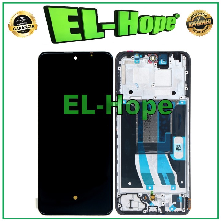 Cadre de e'cran OLED LCD pour OPPO REALME 12 4G RMX3871, e'cran tactile en verre