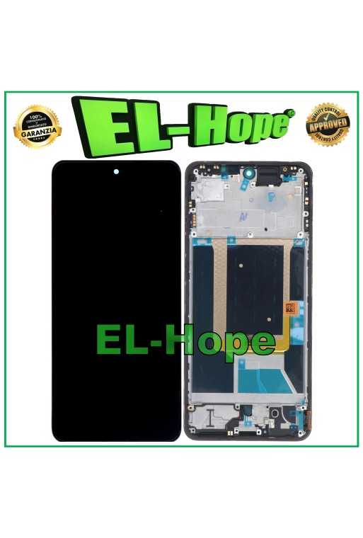 Écran LCD TFT + cadre pour OPPO REALME 14 5G RMX5070, e'cran tactile en verre