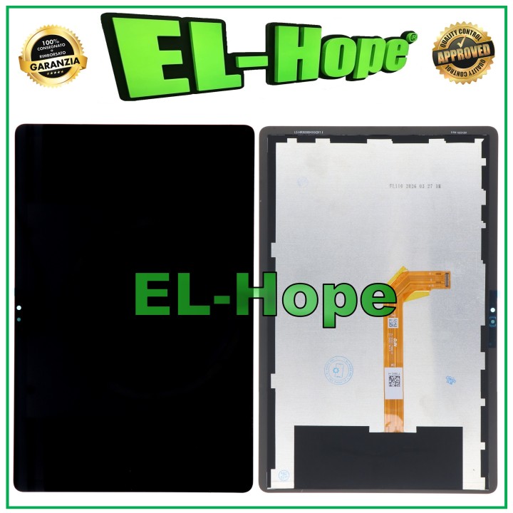 Écran LCD tactile en verre noir pour Honor Pad X8A NDL-L09 W09