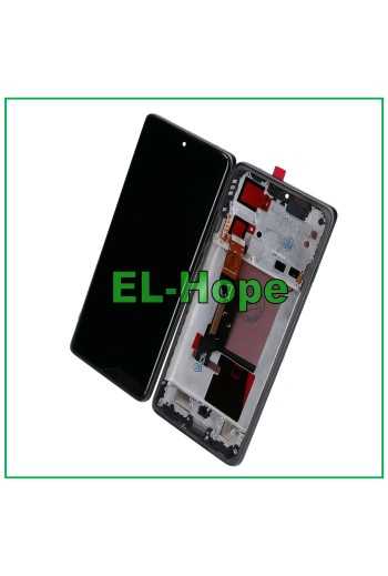 Écran tactile OLED LCD + cadre pour Motorola Moto Edge 60 Pro XT2507 Gris