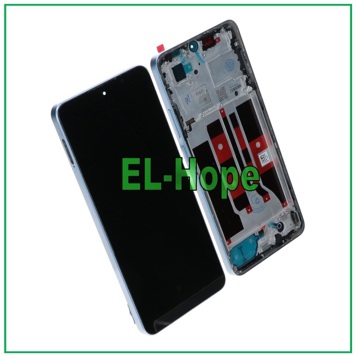 Écran OLED pour OPPO RENO 11 F 5G CPH2603, e'cran tactile LCD en verre, cadre bleu