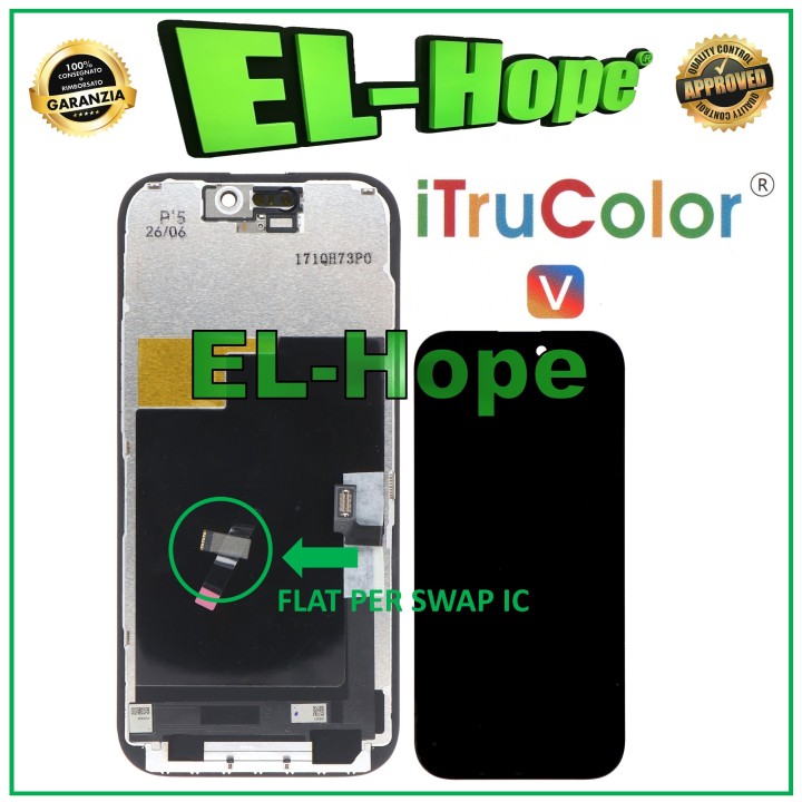 Écran LCD iTruColor INCELL pour Apple iPhone 17, e'cran tactile en verre