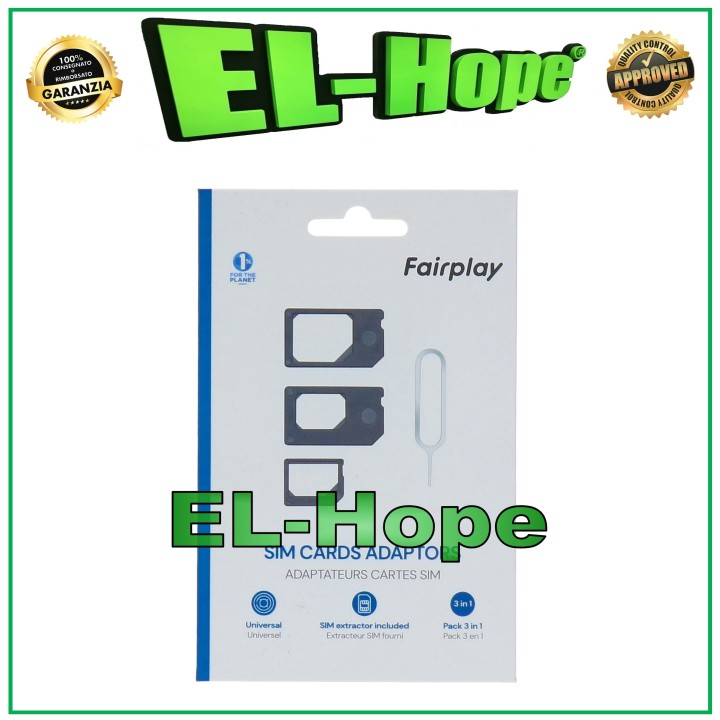 KIT COMPLET ADAPTATEUR DE CARTE NANO MICRO SIM + EXTRACTEUR