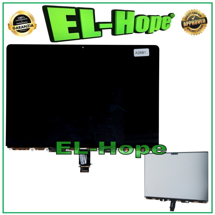 Écran LCD pour Apple MacBook Air 13,6 M2 2022 A2681