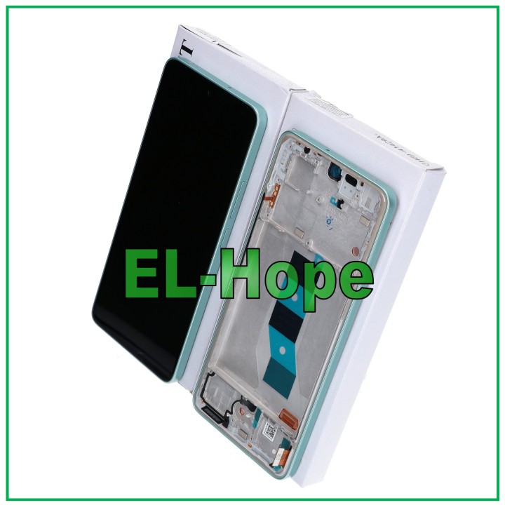 Écran tactile LCD + Cadre de origine - Xiaomi Poco M7 Pro 2024 Bleu