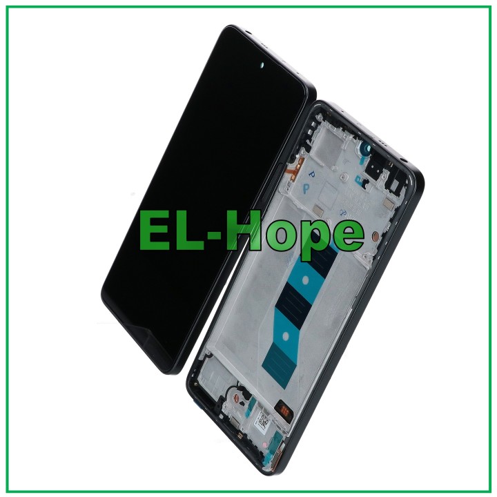 Cadre de e'cran TFT LCD pour Xiaomi Poco M7 Pro 2024 tactile noir