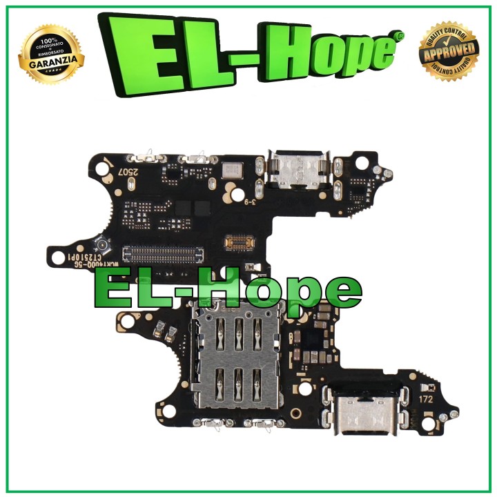 LECTEUR DE CARTE SIM AVEC CONNECTEUR DE CHARGE POUR HONOR 400 LITE ABR-NX1 TYPE C + MICROPHONE