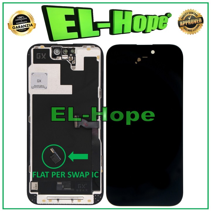 Écran OLED LCD rigide pour Apple iPhone 14 Pro, e'cran tactile en verre GX d origine
