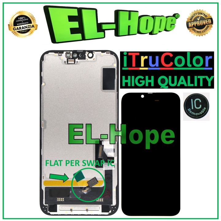 Écran tactile en verre OLED souple iTruColor de qualite' supe'rieure pour iPhone 17e de Apple