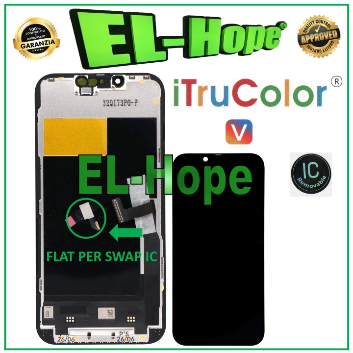 Écran LCD iTruColor INCELL pour Apple iPhone 13 Pro, e'cran tactile en verre