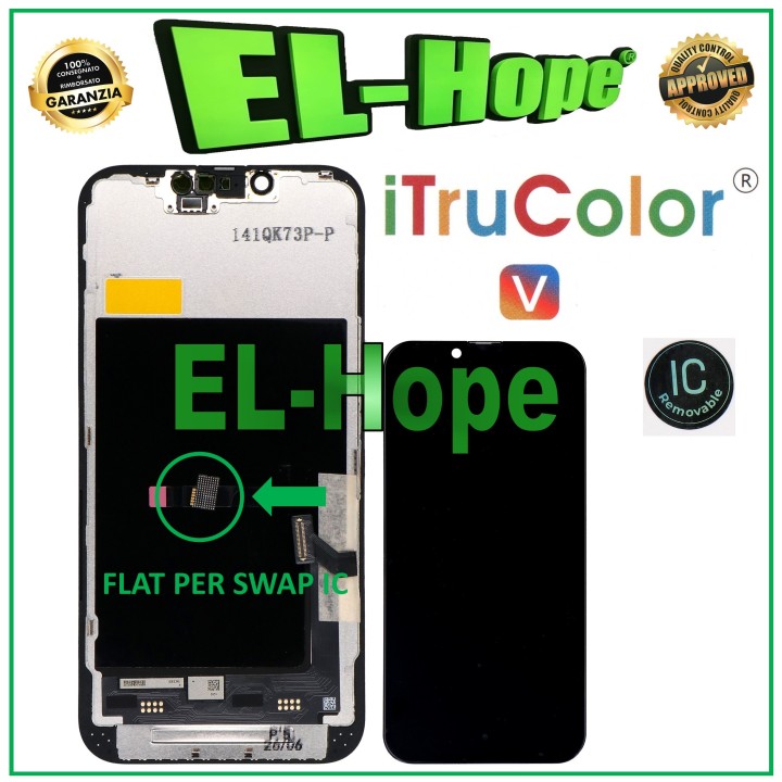 Écran LCD iTruColor HD INCELL pour Apple iPhone 14, e'cran tactile